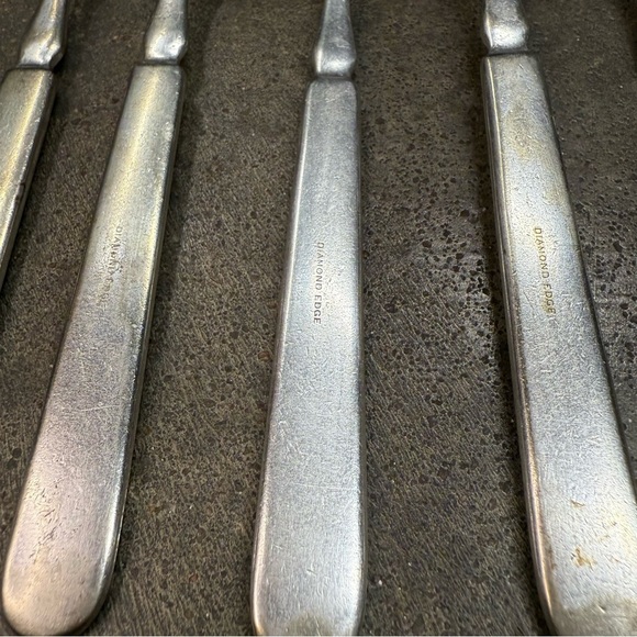 Vintage Keen Kutter Diamond Edge Silverware Set Box Forks Knives Antique - Picture 6 of 11